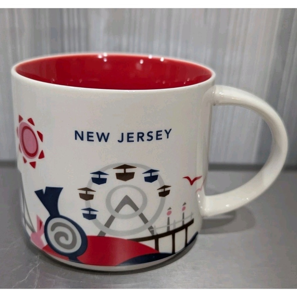 Starbucks New Jersey "You‎ Are Here" Collection 14oz 2017 Mug New WO Box